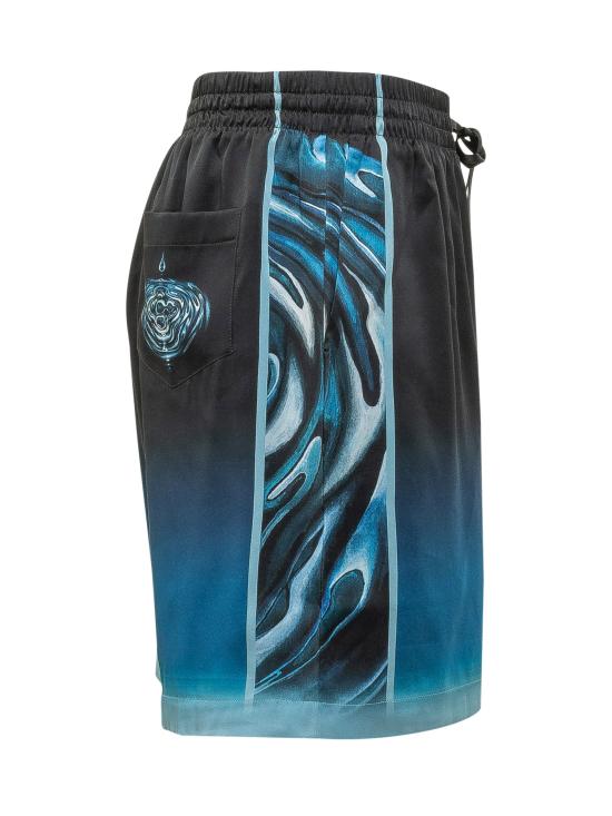 26SS 카사블랑카 숏팬츠 MSP26TR399 07 BLUE - CASABLANCA