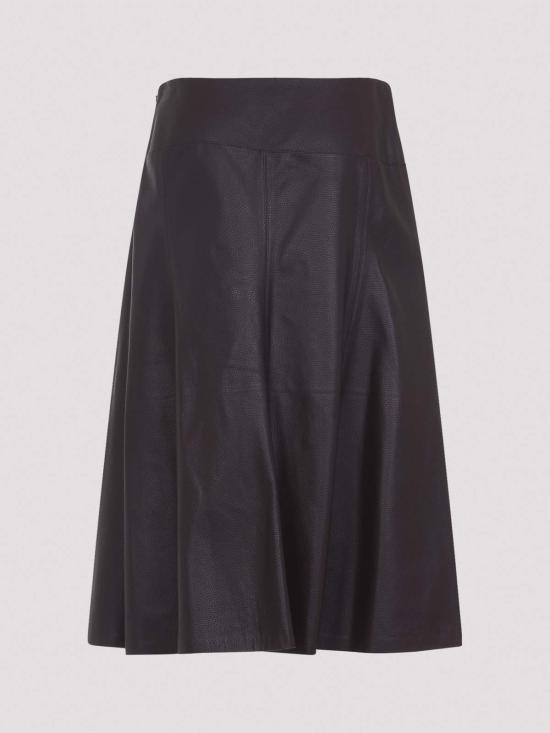 27SS 알라이아 미디 스커트 AA9J2371L024B350 Purple - ALAIA