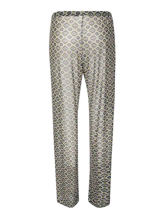  드리스 반 노튼 팔라초 팬츠 25201112726236E15 Green - DRIES VAN NOTEN