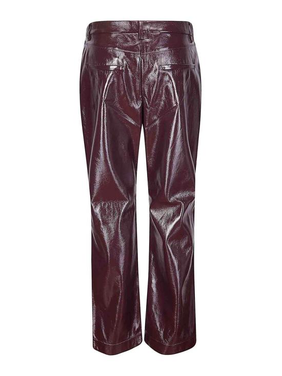  바움 운드 페르드가르텐 가죽 팬츠 24872C4045 Burgundy - BAUM UND PFERDGARTEN