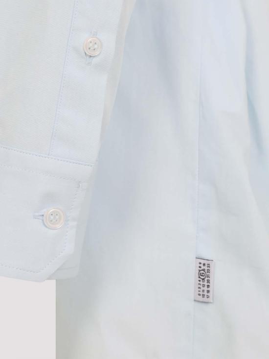 27SS MM6 메종마르지엘라 셔츠 S52DT0060M35480501 Light Blue - MM6 MAISON MARGIELA