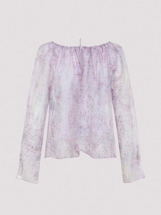 26SS 알베르타 페레티 블라우스 022216491240 Purple - ALBERTA FERRETTI