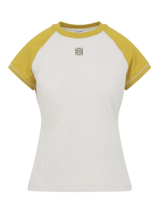 27SS 로에베 반팔 티셔츠 S540Y22X76142 Bronze