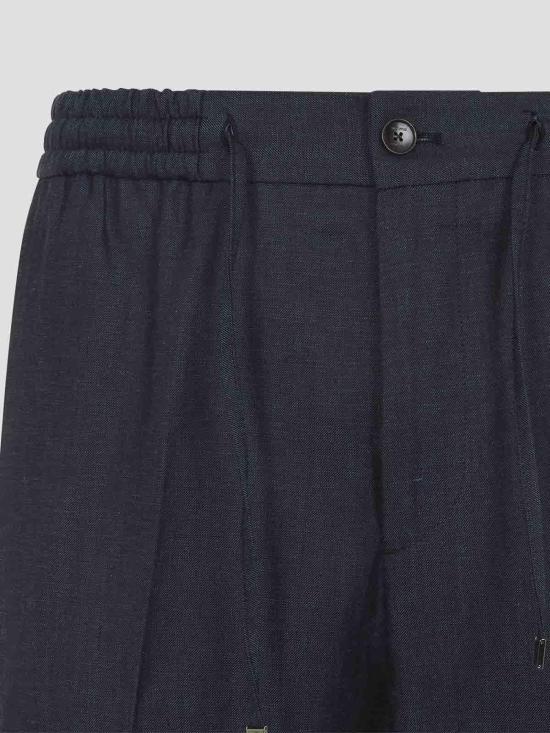 26SS 에트로 트레이닝/조거 팬츠 MRED000699TUBQ3B0013 Blue - ETRO