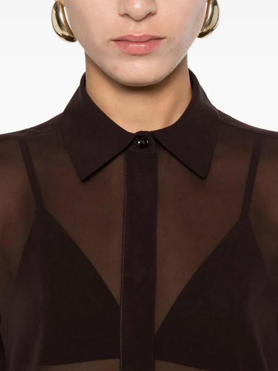 25FW 딸리아토레 셔츠 ANDRA270006AI2M1253 Brown - TAGLIATORE