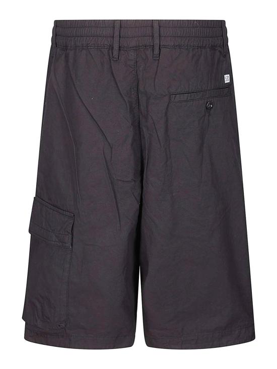 26SS 씨피 컴퍼니 스트레치 사틴 카고 렌즈 쇼츠 20CMBE127A110325G999 - C.P. COMPANY