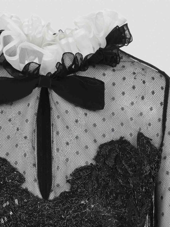  지암바티스타 발리 숏팬츠 25FWSVTE500784BIS9999 Black - GIAMBATTISTA VALLI