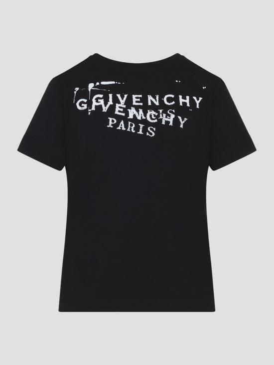 26SS 지방시 반팔 티셔츠 BW70FJP7A7001 Black - GIVENCHY