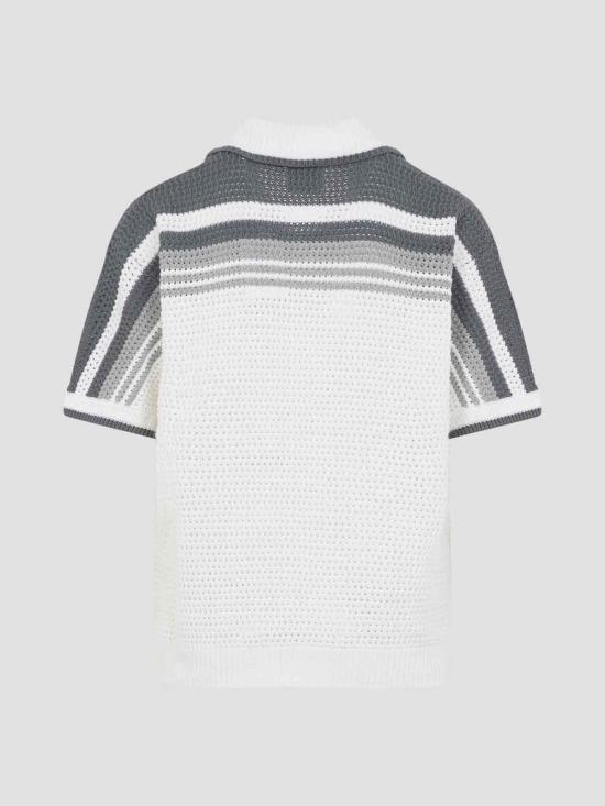  카사블랑카 반팔 셔츠 MSP26KW93301 Grey - CASABLANCA