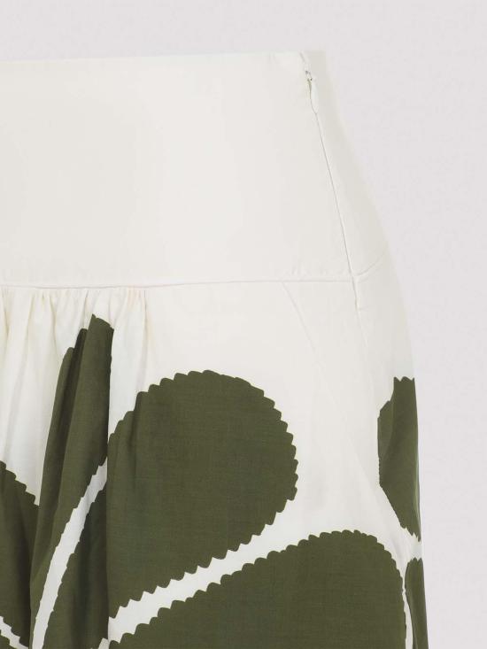 26SS 팜 리오 미디 스커트 35051326083 Green - FARM RIO