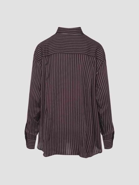 26SS 더프랭키샵 셔츠 CHFS21513886 Burgundy - THE FRANKIE SHOP