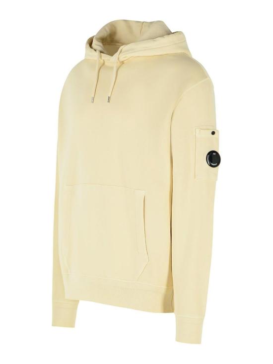 27SS 씨피 컴퍼니 후드 티셔츠 20CMSS037A110044R114 Cream - C.P. COMPANY