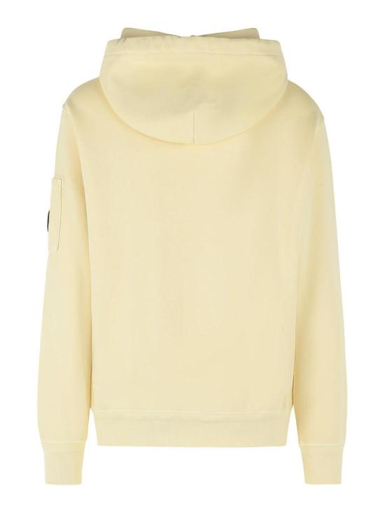 27SS 씨피 컴퍼니 후드 티셔츠 20CMSS037A110044R114 Cream - C.P. COMPANY