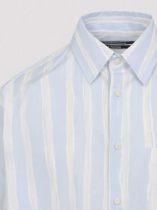 27SS 자크뮈스 긴팔 셔츠 SHM00605AW006913GT Beige - JACQUEMUS