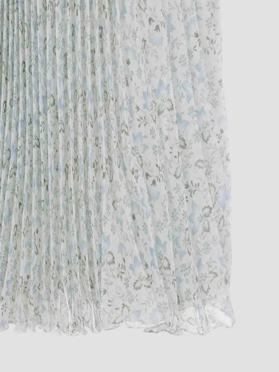 26SS 에르마노 설비노 미디 스커트 D482O361XHLS4837 White - ERMANNO SCERVINO