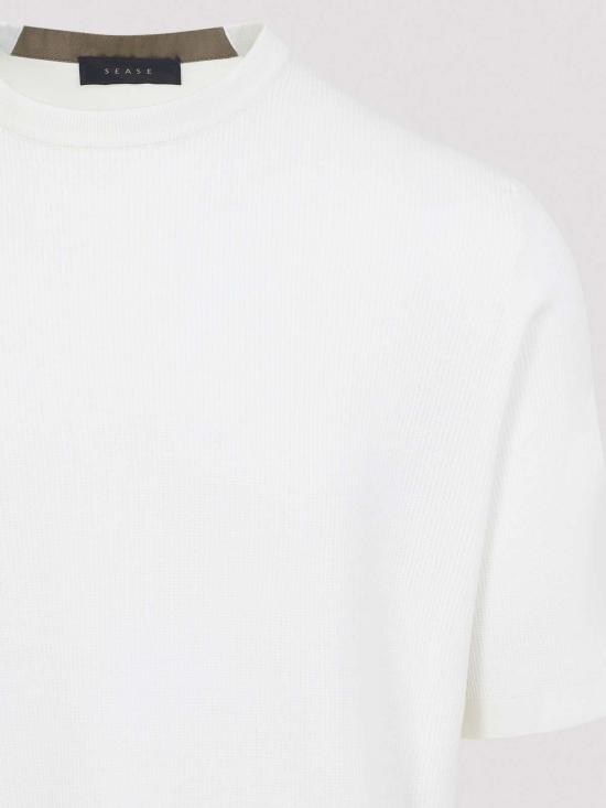 26SS 씨세 반팔 티셔츠 KR067XG065Y40 White - SEASE