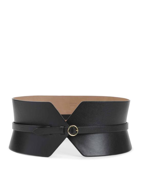 27SS 알라이아 와이드 벨트 AA1C331GCA332999 Black