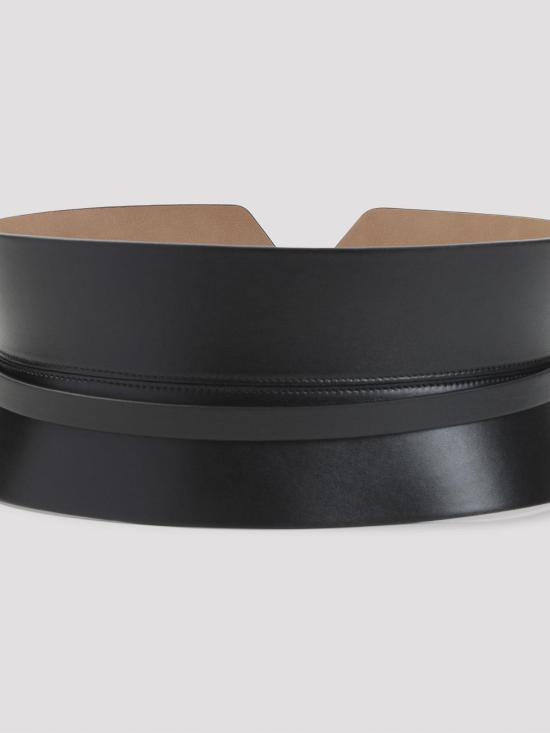 27SS 알라이아 와이드 벨트 AA1C331GCA332999 Black - ALAIA