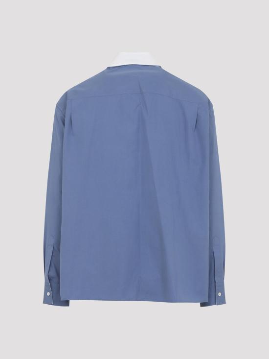  랑방 긴팔 셔츠 RMSI01056166H25262 Blue - LANVIN