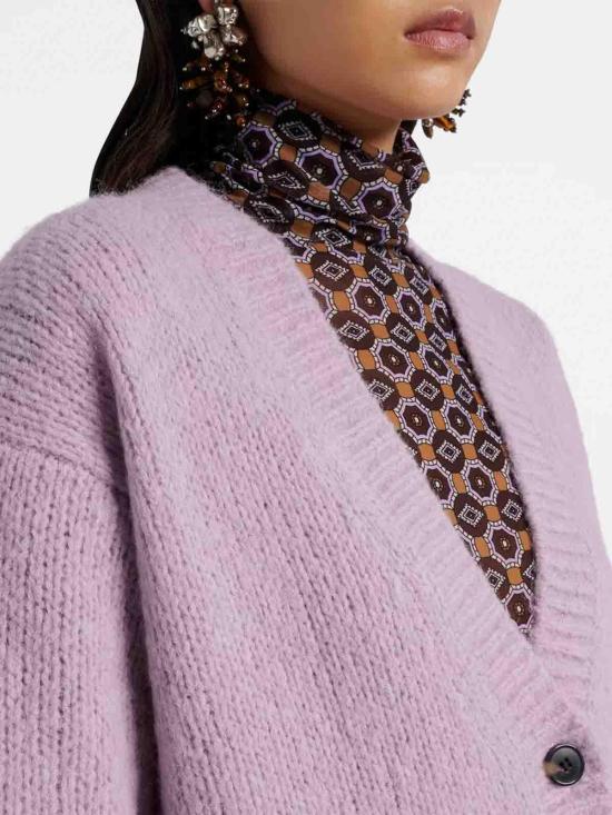 25FW 드리스 반 노튼 가디건 120112262709403 Metallic - DRIES VAN NOTEN