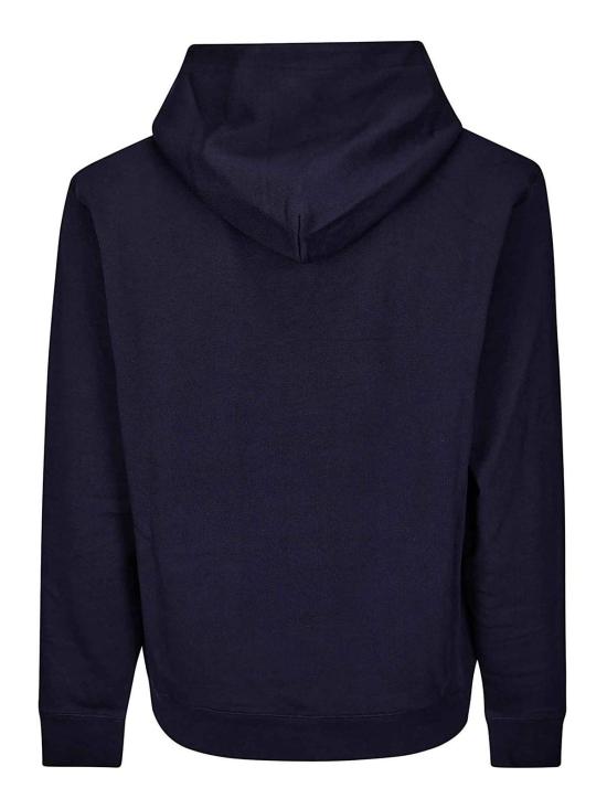 26SS 빌리어네어 후드 티셔츠 BC005NAVYPINK Blue - BILLIONAIRE