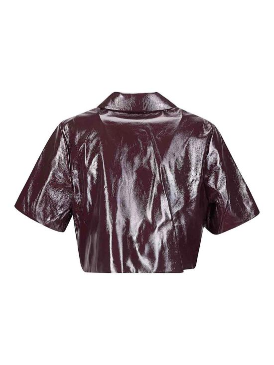 26SS 바움 운드 페르드가르텐 셔츠 24649C4045 Burgundy - BAUM UND PFERDGARTEN