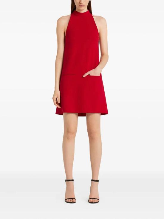 25FW 쿠레쥬 미디 스커트 325CRO696PL01594015 Red - COURREGES