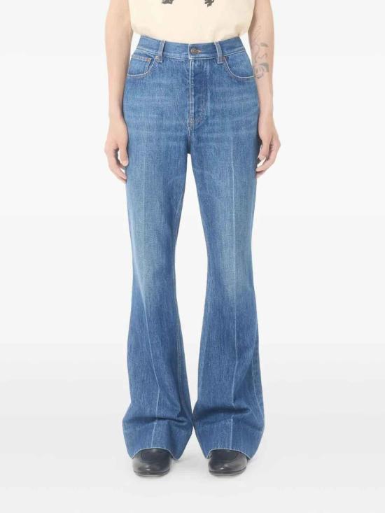 26SS 발렌티노 가라바니 스트레이트 팬츠 8V3DE05EB6M558 Medium Wash - VALENTINO GARAVANI