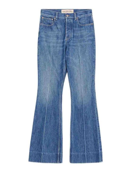 26SS 발렌티노 가라바니 스트레이트 팬츠 8V3DE05EB6M558 Medium Wash