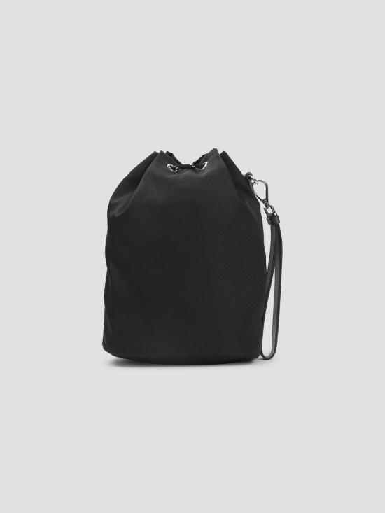 26FW 프라다 스피드락 리나일론 앤 레더 파우치 2NE0672HE1F0002 Black - PRADA