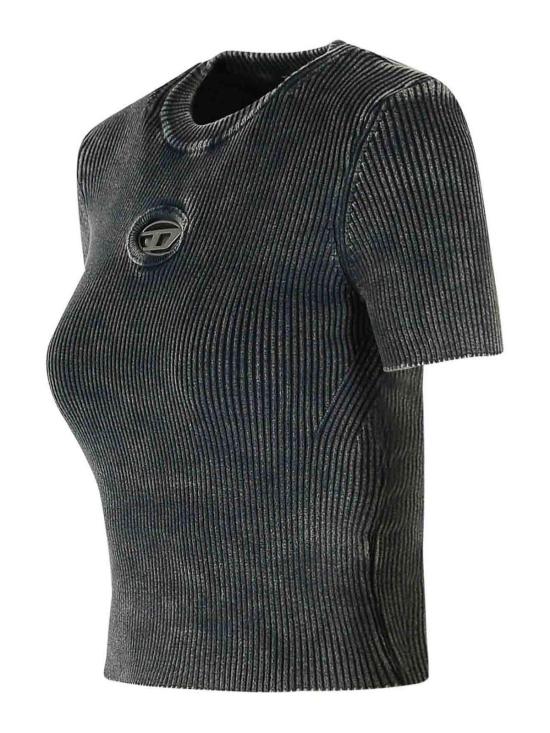  디젤 반팔 티셔츠 A1624900AKBQ900 Black - DIESEL