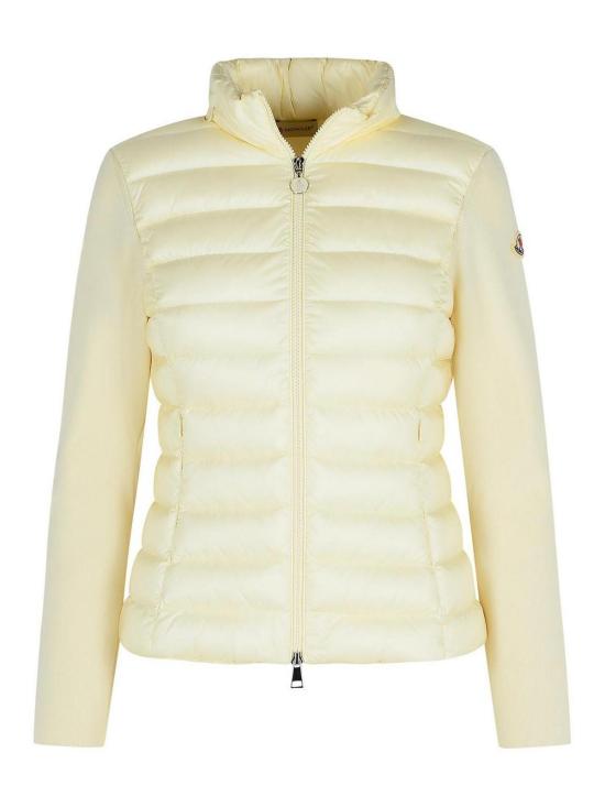  몽클레어 패딩 울 집업 가디건 0939B00019M1122034 Cream