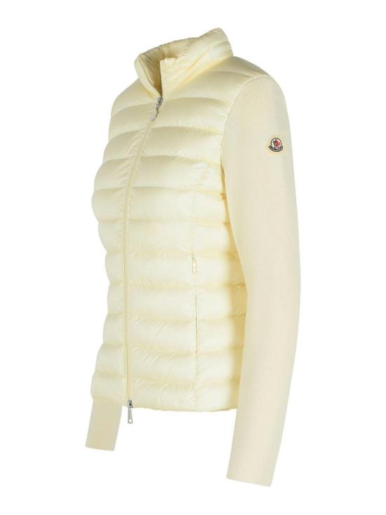  몽클레어 패딩 울 집업 가디건 0939B00019M1122034 Cream - MONCLER