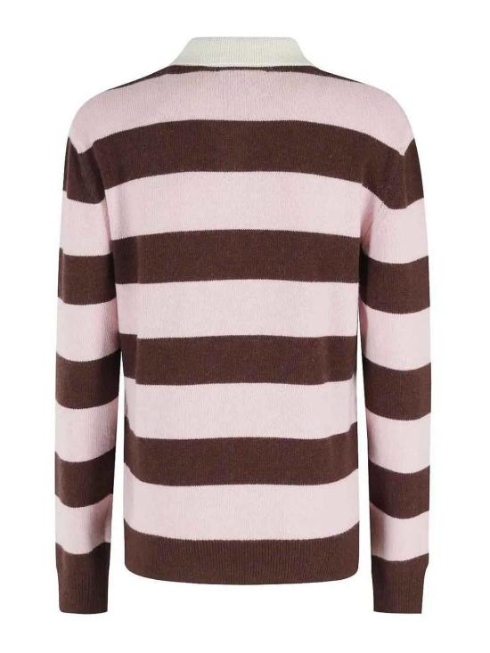 26FW 세인트바쓰 폴로 티셔츠 HAD00101169ISTRIPES1821 Brown - MC2 SAINT BARTH