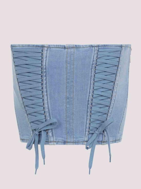  엘리자베타프랜치 민소매 티셔츠 JT02D61E2192 Light Blue - ELISABETTA FRANCHI