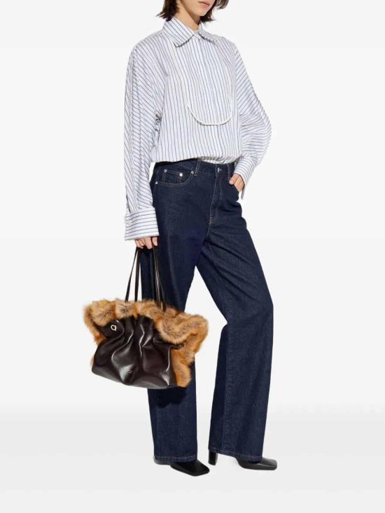 25FW 랑방 셔츠 TO000361670285 Dark Blue - LANVIN