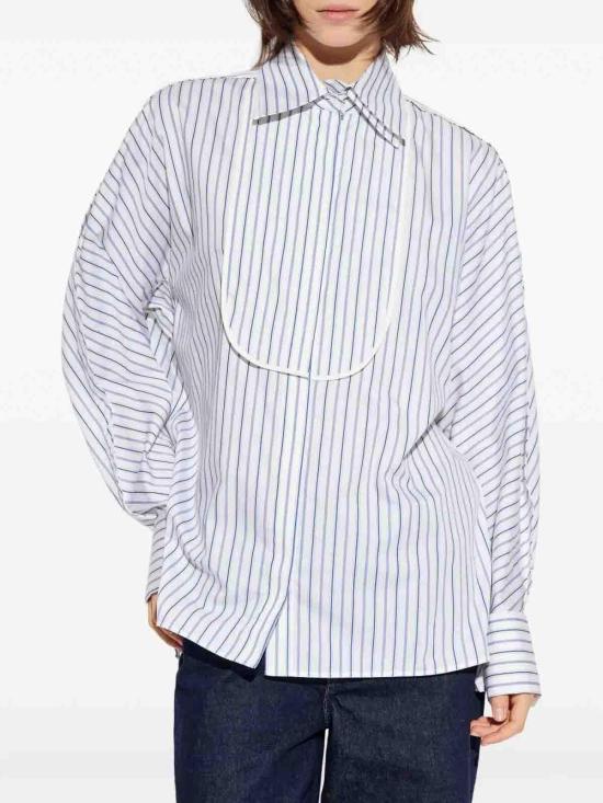 25FW 랑방 셔츠 TO000361670285 Dark Blue - LANVIN