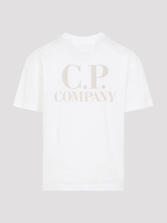 26SS 씨피 컴퍼니 반팔 티셔츠 20CMTS086A005100W103 White - C.P. COMPANY