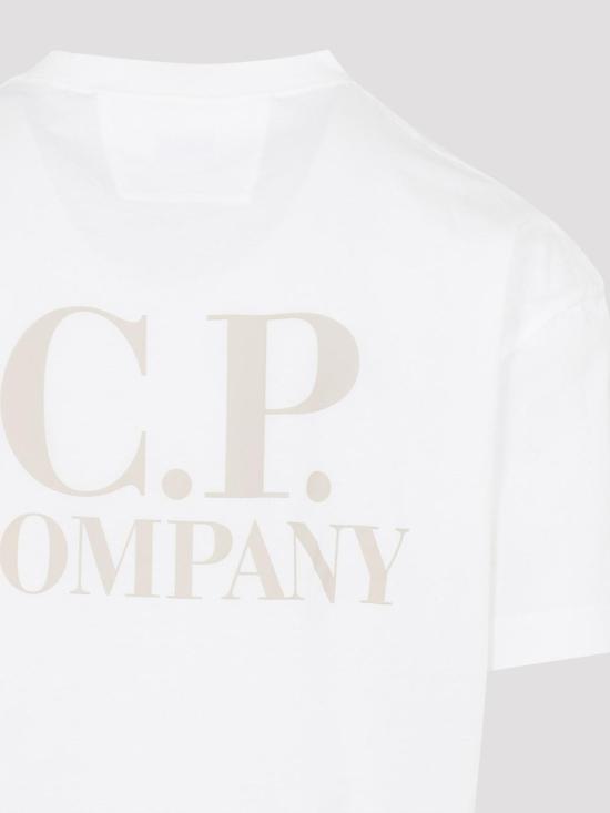 26SS 씨피 컴퍼니 반팔 티셔츠 20CMTS086A005100W103 White - C.P. COMPANY