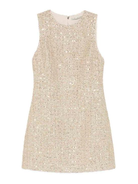 25FW 앨리스 앤 올리비아 숏팬츠 CC510W60535A719 Gold