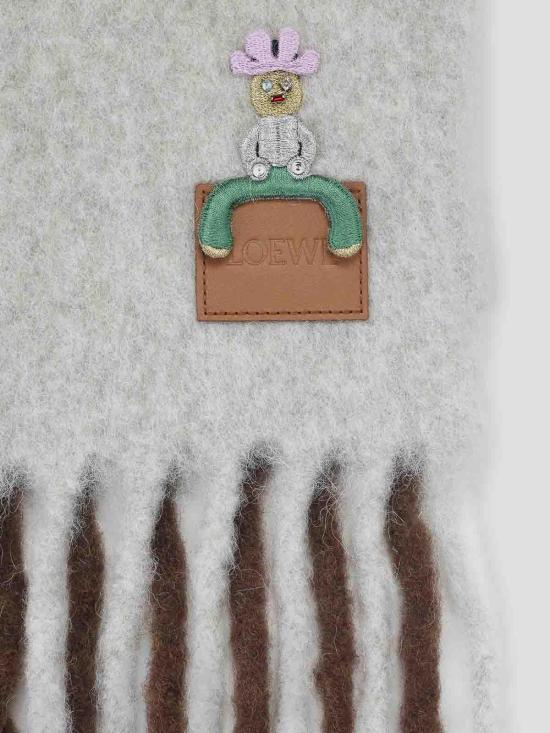 26SS 로에베 머플러/스카프 FSA7SS1W011225 Brown - LOEWE