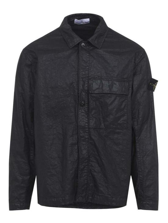  스톤 아일랜드 긴팔 셔츠 L1S151200003S0069V0029 Black