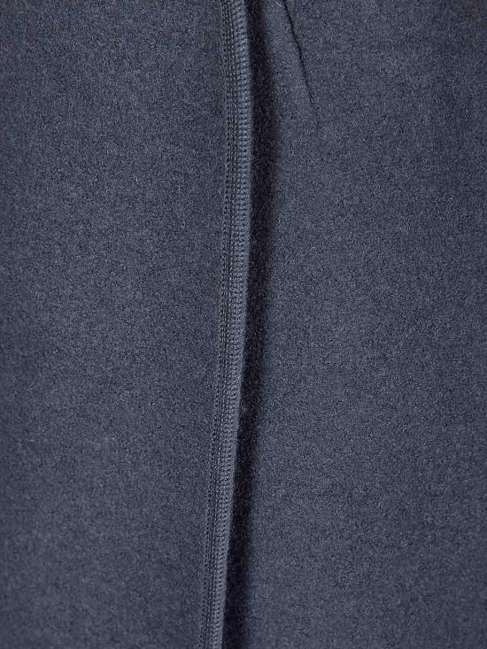 25FW 리에르 미디 스커트 SKT19X03WALKERPLOMBEFELTED Black - RIER