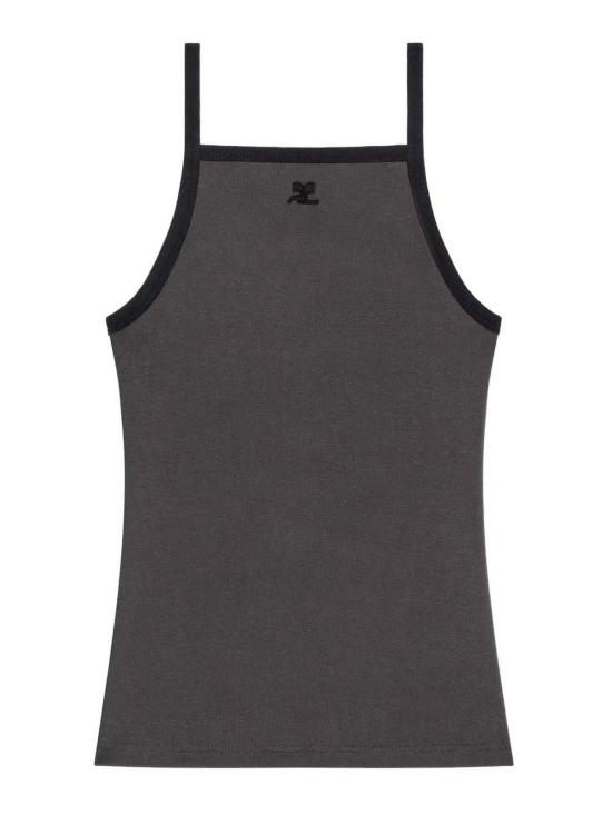 26SS 쿠레쥬 민소매 티셔츠 126JDE149JS0203B214 Grey