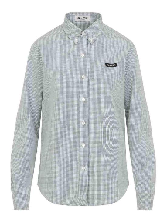 26SS 미우미우 셔츠 MK1842SOOO1805F077U Dark Green