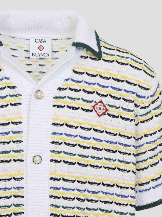  카사블랑카 반팔 셔츠 MSP26KW120901 Multicolour - CASABLANCA