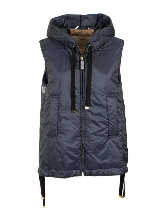 26SS 막스마라 더 큐브 그린고 발수 조끼 패딩 GREENGO008 Blue