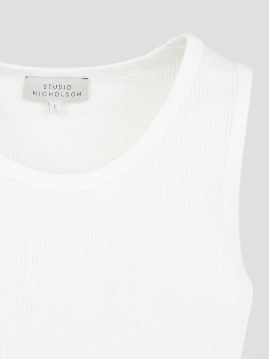 27SS 스튜디오 니콜슨 베스트 RAZIMSNM1487 White - STUDIO NICHOLSON