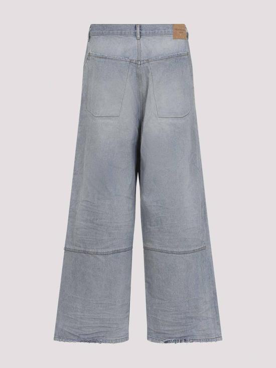 27SS 발렌시아가 스트레이트 팬츠 857216TTWB14009 Blue - BALENCIAGA