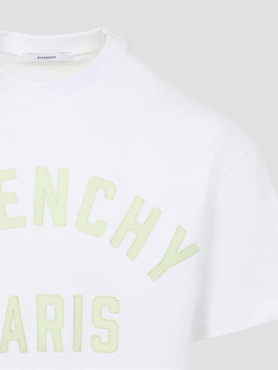 25FW 지방시 반팔 티셔츠 BM71NK3YRS115 Green - GIVENCHY